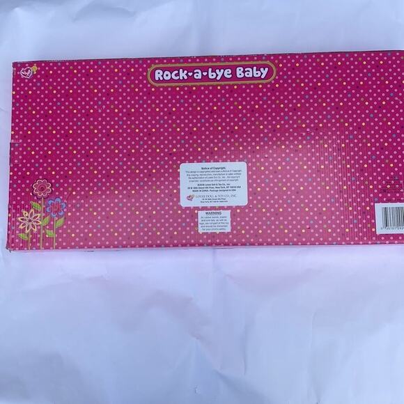 Rock A Bye Baby 14 Inch Baby Doll With Bed, Utensils and Dinni… - Picture 9 of 12